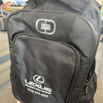Hendrick Lexus Northlake - Gifted backpack; very great quality - Car Dealers Near Me - Charlotte, North Carolina Hendrick Lexus Northlake - Gifted backpack; very great quality - Car Dealers Near Me - Charlotte, North Carolina