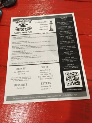 Menu photo 8 Robinson's Cruse Thru Fort Walton Beach, FL Menu photo 8 Robinson's Cruse Thru Fort Walton Beach, FL