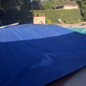 Sky's The Limit Tree Care - Covering the pool - Tree Services Near Me - San Marino, California Sky's The Limit Tree Care - Covering the pool - Tree Services Near Me - San Marino, California
