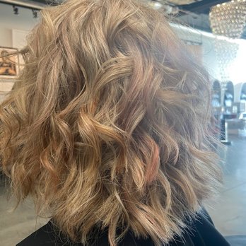 Polished Hair And Nail Studio - This is me showing highlights & beachy waves Stephanie gave me. (Sheila C.) - Hair Salons Near Me - Denver, Colorado Polished Hair And Nail Studio - This is me showing highlights & beachy waves Stephanie gave me. (Sheila C.) - Hair Salons Near Me - Denver, Colorado