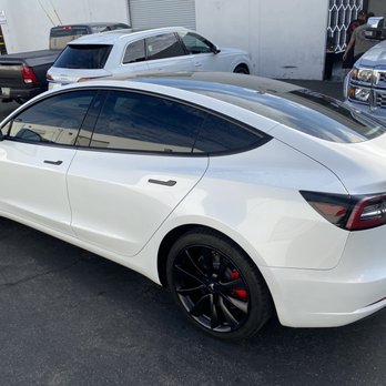 Dependable Guys - Model 3 Storm Trooper look complete - Auto Customization Near Me - Santa Ana, California