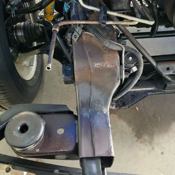 Ray's Import Auto Repair - Body off with new body mount after body mount bolt broken off. - Auto Repair Near Me - Smithfield, Virginia Ray's Import Auto Repair - Body off with new body mount after body mount bolt broken off. - Auto Repair Near Me - Smithfield, Virginia