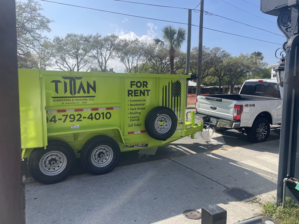 Slide of Titan Dumpsters and Hauling