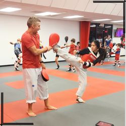 Infinity Taekwondo - Ms. Nadya trains like a fierce warrior!