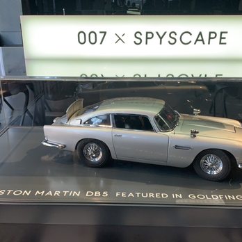 Spyscape - Mini Aston Martin - Museums Near Me - New York, New York