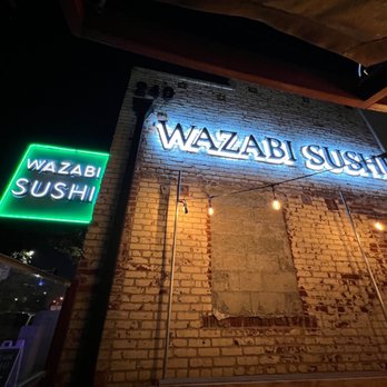 Wazabi Sushi - Orange - Outside sign - Sushi Bars Near Me - Orange, California