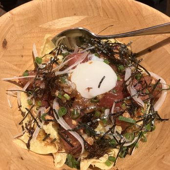 Genius Lounge - Poke nachos - Japanese Near Me - Honolulu, Hawaii Genius Lounge - Poke nachos - Japanese Near Me - Honolulu, Hawaii