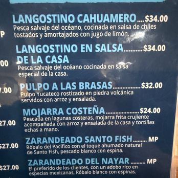 Santo Fish Restaurant - Menu - Seafood Near Me - Pico Rivera, California