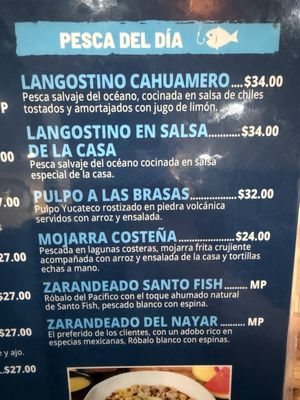 Menu photo 7 Santo Fish Restaurant Pico Rivera, CA