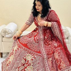 Dhoom Indian Fashion Clothing and Bridal - Silk wedding lehenga
