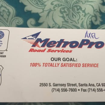 Metro-Pro Tow Service - Automotive Near Me - Santa Ana, California