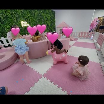 Insta Party Spot - Softplay pictures with the greenery background along with the 'Happy Birthday' light sign! - Venues & Event Spaces Near Me - Azusa, California