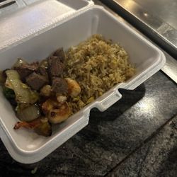 Osaka West Japanese Restaurant - Leftovers after splitting it twice already