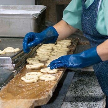 Uncle Henry’s Pretzel Bakery - a woman making doughnuts - Pretzels Near Me - Mohnton, Pennsylvania Uncle Henry’s Pretzel Bakery - a woman making doughnuts - Pretzels Near Me - Mohnton, Pennsylvania