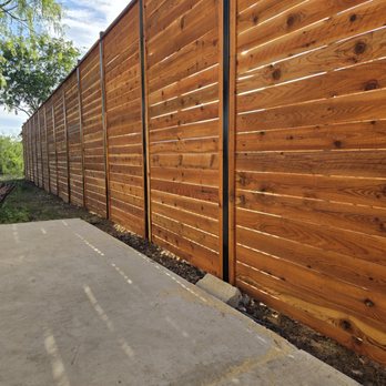 MG and Fencing and Construction - 10FT Horizontal Cedar Fence - Fences & Gates Near Me MG and Fencing and Construction - 10FT Horizontal Cedar Fence - Fences & Gates Near Me