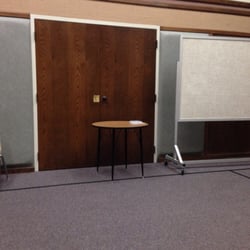 The Church of Jesus Christ of Latter-day Saints - This is the Elders' Quorum center piece.  Any Questions?