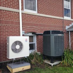 Knight Heating And Air Conditioning - Mitsubishi Mini-split systems are the best for those hard to cool rooms.