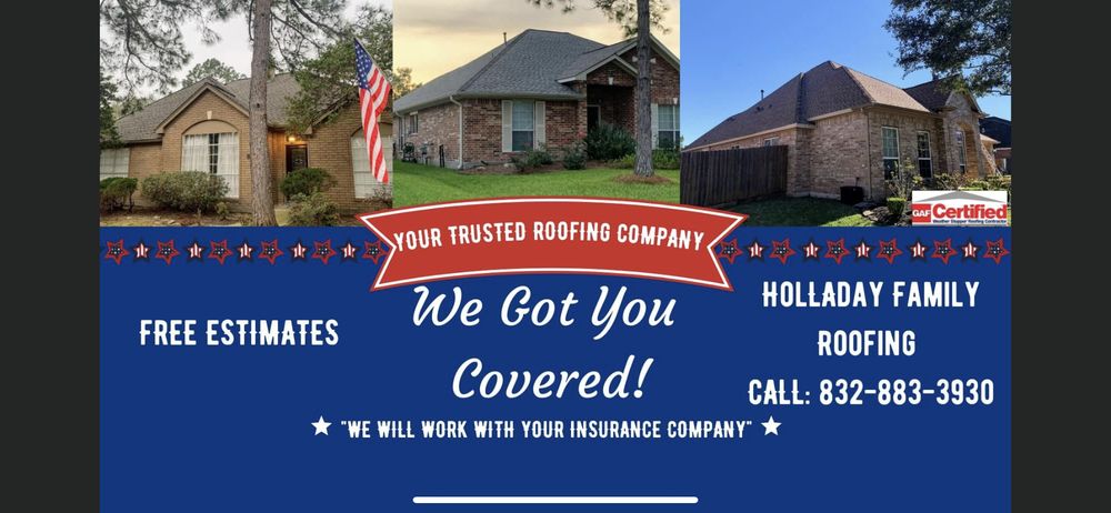Slide of Holladay Family Roofing