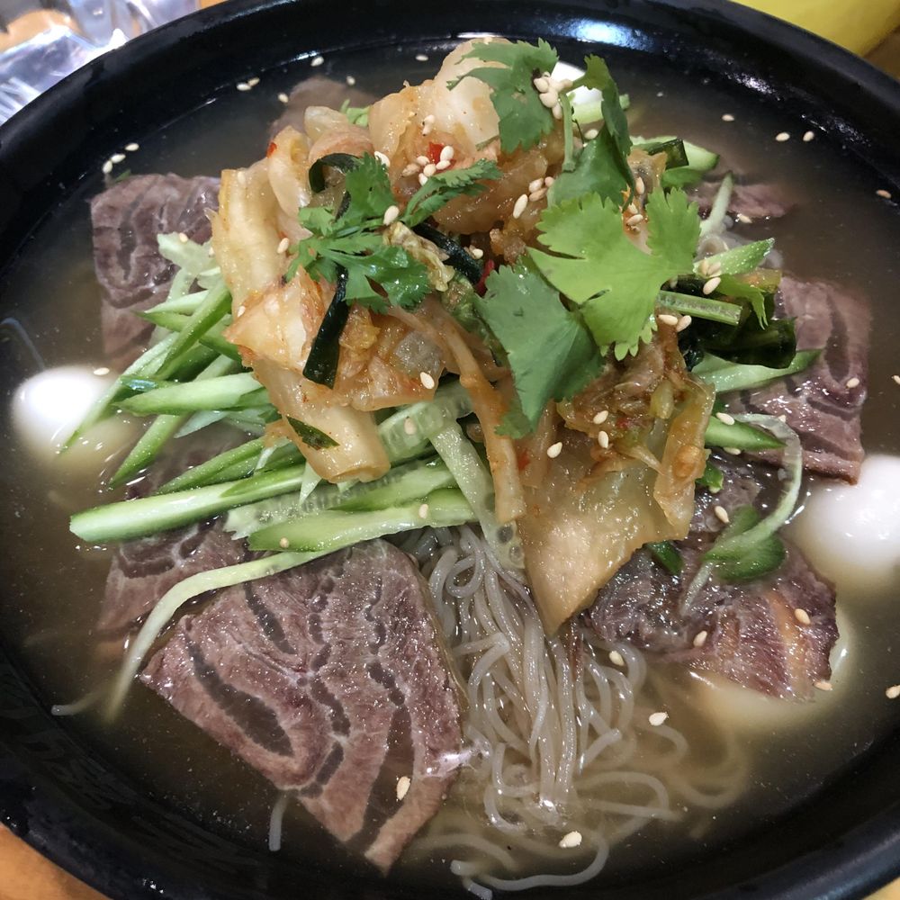 Liu Roast Fish - Cold buckwheat noodles. So yummy!!! Very similar to Korean noodles if you like it. - Chinese Near Me - Milpitas, California Liu Roast Fish - Cold buckwheat noodles. So yummy!!! Very similar to Korean noodles if you like it. - Chinese Near Me - Milpitas, California