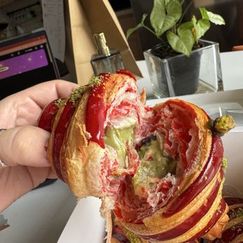 Matok - Pistachio-cherry croissant - Bakeries Near Me - Austin, Texas