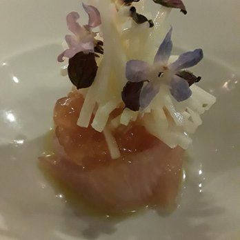 Saison - Amberjack dry aged for 5 days. - New American Near Me - San Francisco, California Saison - Amberjack dry aged for 5 days. - New American Near Me - San Francisco, California