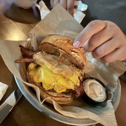 Bridgetown Taphouse - Velvet Elvis and cup of chili