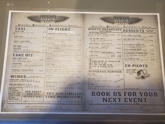 Menu photo 2 Alpha Charlie Grill Birmingham, AL
