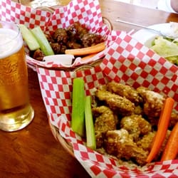 Wing Central - Buffalo ranch and jerk bbq