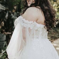 My wedding day hair by Manda