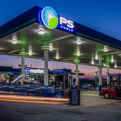 PS Fuels & Market - The gas station is no longer a Marathon and is completely remodeled inside.  It has Live Gaming and a cafe