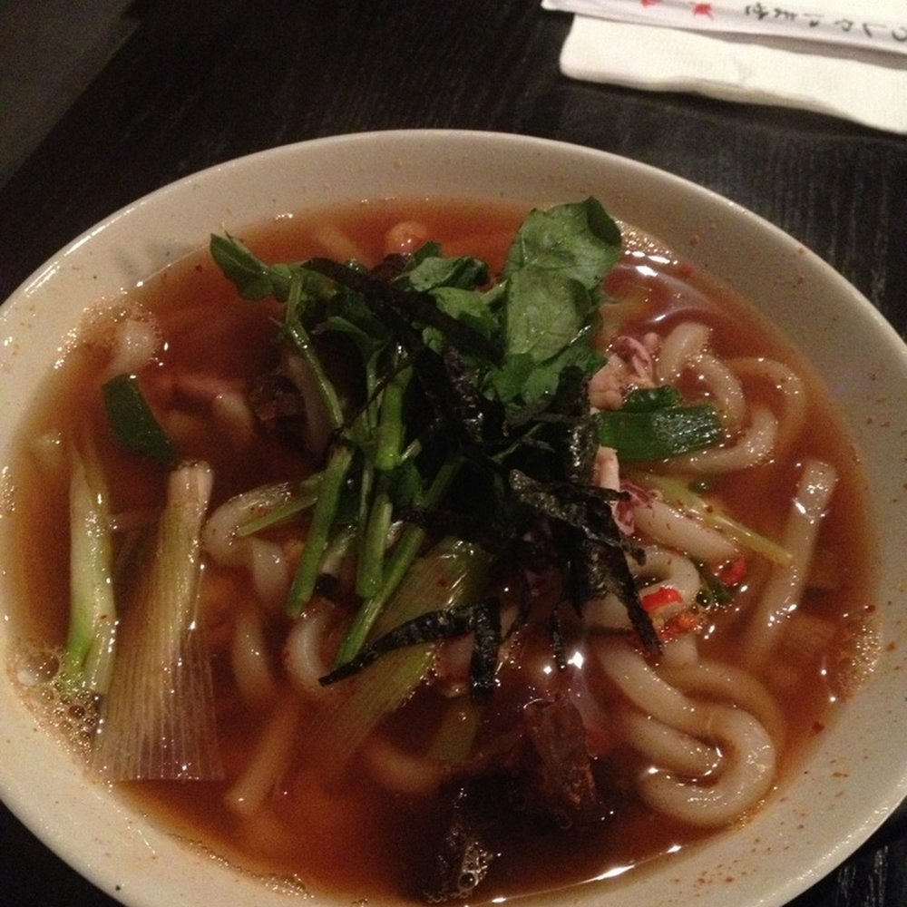 Wako Sushi + Sake Bar - Spicy seafood udon - Japanese Near Me - Toronto, Ontario Wako Sushi + Sake Bar - Spicy seafood udon - Japanese Near Me - Toronto, Ontario