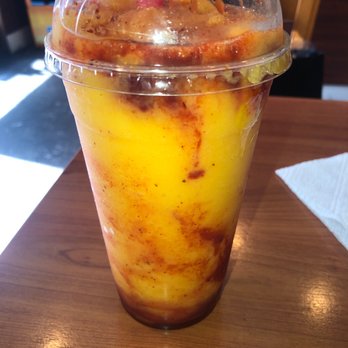 Crafted Donuts - Mango chamoy - Donuts Near Me - Los Angeles, California Crafted Donuts - Mango chamoy - Donuts Near Me - Los Angeles, California