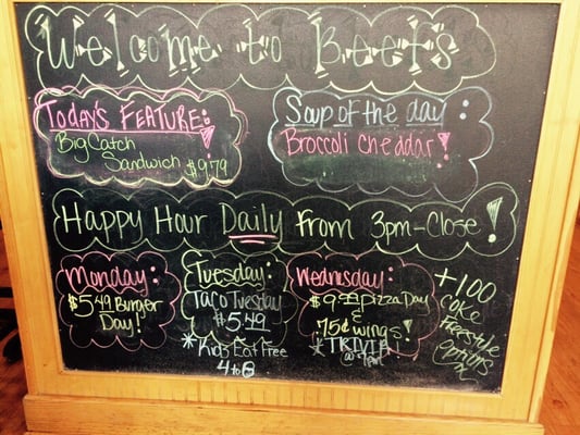 Menu photo 1 Beef 'O' Brady's Ocala, FL Menu photo 1 Beef 'O' Brady's Ocala, FL