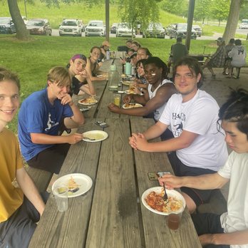 Dawn’s Comfort Kitchen - The teams enjoying the amazing food. - Caterers Near Me - Bethlehem, Pennsylvania