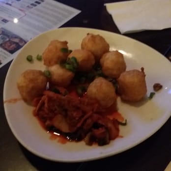 Cafe 101 - Fried fish balls with kimchi. - Chinese Near Me - Houston, Texas Cafe 101 - Fried fish balls with kimchi. - Chinese Near Me - Houston, Texas