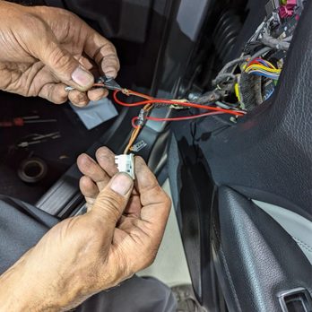 Danny LEDZ & Customz - Showing that he used electrical tape instead of wire connectors, totally unprofessional - Auto Customization Near Me - Vernon hills , Illinois Danny LEDZ & Customz - Showing that he used electrical tape instead of wire connectors, totally unprofessional - Auto Customization Near Me - Vernon hills , Illinois