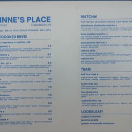 Menu (June 2026)