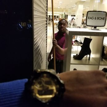 Neiman Marcus - Suppose to close at 7. Locked the door in our face. Not even a hello or a smile - Men's Clothing Near Me - White Plains, New York