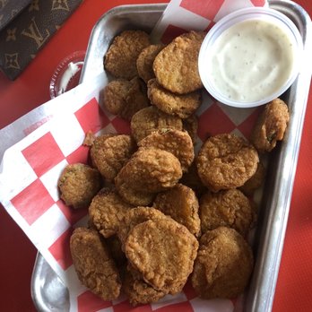 Beachfront Deck Bar & Grill - Fried pickles - Bars Near Me - Surfside Beach, Texas