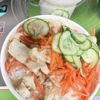 The Poke Co. - Tustin - Chicken bowl with hardly any chicken . Just a bowl of rice - Poke Near Me - Tustin, California The Poke Co. - Tustin - Chicken bowl with hardly any chicken . Just a bowl of rice - Poke Near Me - Tustin, California