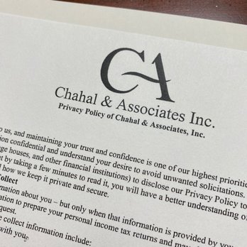 Chahal & Associates - Paperwork - Tax Services Near Me - Hercules, California Chahal & Associates - Paperwork - Tax Services Near Me - Hercules, California