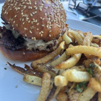 The Attic - Attic Double Burger - Breakfast & Brunch Near Me - Long Beach, California