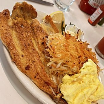 24th Street Cafe - Pan Fried Trout 'n' Eggs - Diners Near Me - Bakersfield, California 24th Street Cafe - Pan Fried Trout 'n' Eggs - Diners Near Me - Bakersfield, California