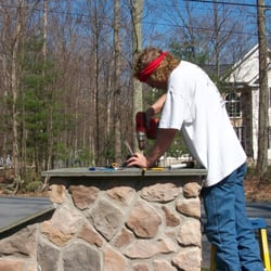 Russ Smeltz Plumbing Heating Electrical Hvac - Pillar Lamp & Electrical Outlet Installation by Russ Smeltz PLUMBING HEATING ELECTRICAL