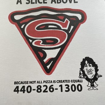 A Slice Above - Pizza box - Pizza Near Me - Strongsville, Ohio