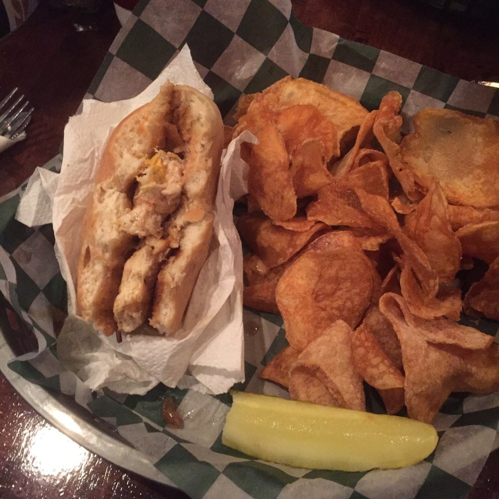 Luckys Irish Pub - The lucky bird with homemade chips - American Near Me - Saraland, Alabama Luckys Irish Pub - The lucky bird with homemade chips - American Near Me - Saraland, Alabama