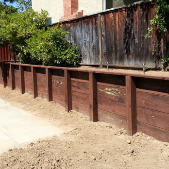 California Fence - Ratianing wall built for the Silva's by California fence. - Fences & Gates Near Me - San Jose, California California Fence - Ratianing wall built for the Silva's by California fence. - Fences & Gates Near Me - San Jose, California