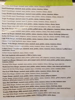 Menu photo 2 Willie's Place Wichita Falls, TX Menu photo 2 Willie's Place Wichita Falls, TX