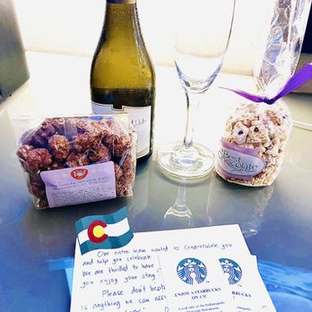 Indianapolis Marriott Downtown - Front desk was nice to me, happy to have me visit from Colorado , sent up treats - Hotels Near Me - Indianapolis, Indiana
