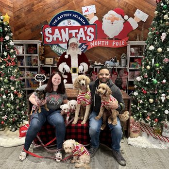Orphan Annie Rescue - Our family Christmas photo - Pet Adoption Near Me - Atlanta, Georgia